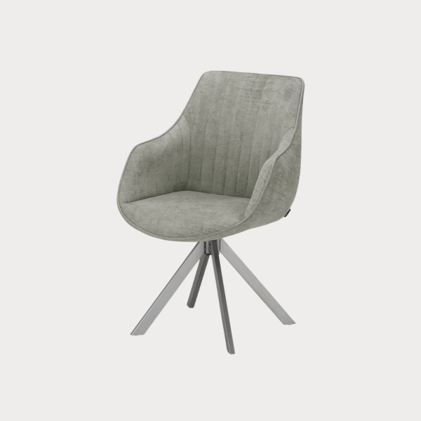 Scaun Rotativ Cu Brat Cloud, Gri Deschis Scaun Rotativ Cu Brat Cloud, Gri Deschis